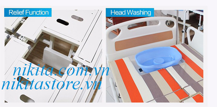 GIƯỜNG Y TẾ ĐIỆN 10 CHỨC NĂNG NIKITA DCN-08 (NKT-DH02)