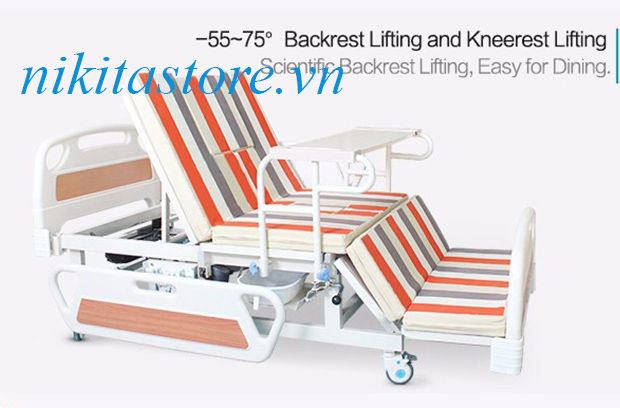 GIƯỜNG Y TẾ ĐIỆN 10 CHỨC NĂNG NIKITA DCN-08 (NKT-DH02)