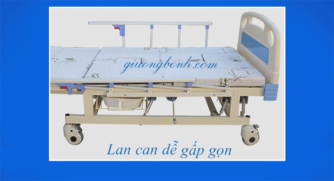 chức năng hạ lan can GIƯỜNG Y TẾ ĐIỆN CƠ 9 CHỨC NĂNG NIKITA DCN10 (NKT-ZT4)