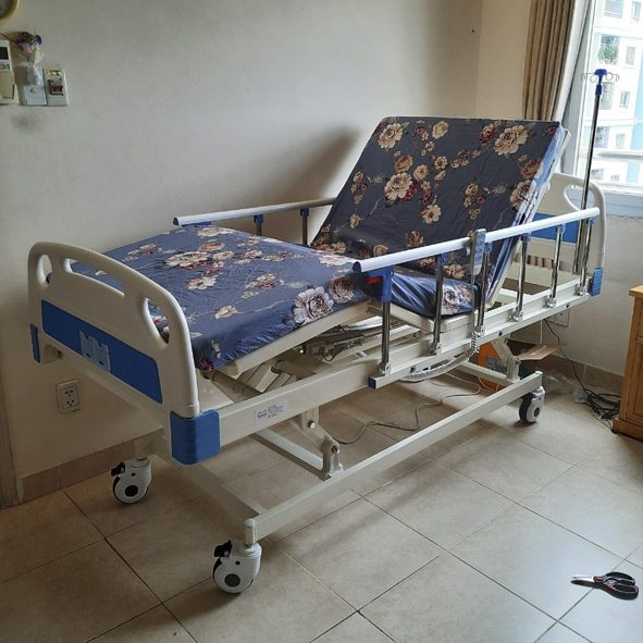 GIƯỜNG BỆNH NHÂN 3 CHỨC NĂNG NÂNG HẠ NKT-S10D