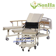 GIƯỜNG BỆNH ĐA NĂNG TÁCH LÀM XE LĂN NKT-C09